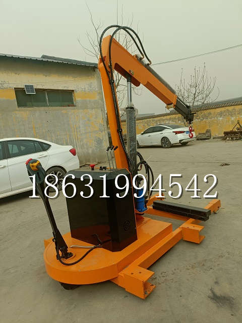 金峰乡自卸车厢随车吊 自制轮式四不像起重机 四驱平板吊 5吨 贵盛